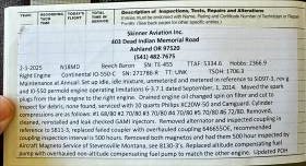 Cited logbook page