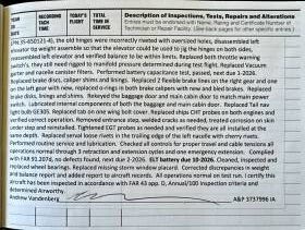 Cited logbook page