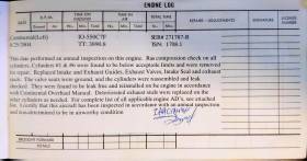 Cited logbook page