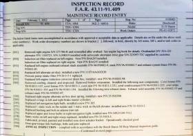 Cited logbook page