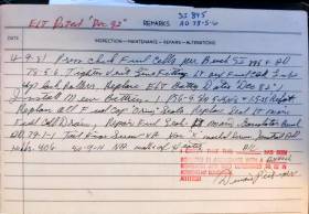 Cited logbook page